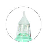 Аспіратор для носа дитячий електронний назальний вакуумний електричний відсмоктувач для немовлят BabyOno білий, фото 7