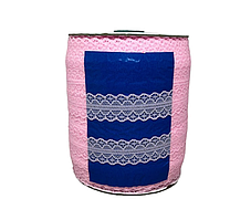 ОПТ - Мереживо Сітка 3 см, колір-рожевий, 10 метрів, Рожевий