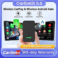 Carlinkit 5.0 2air Бездротовий адаптер Carplay і Android Auto