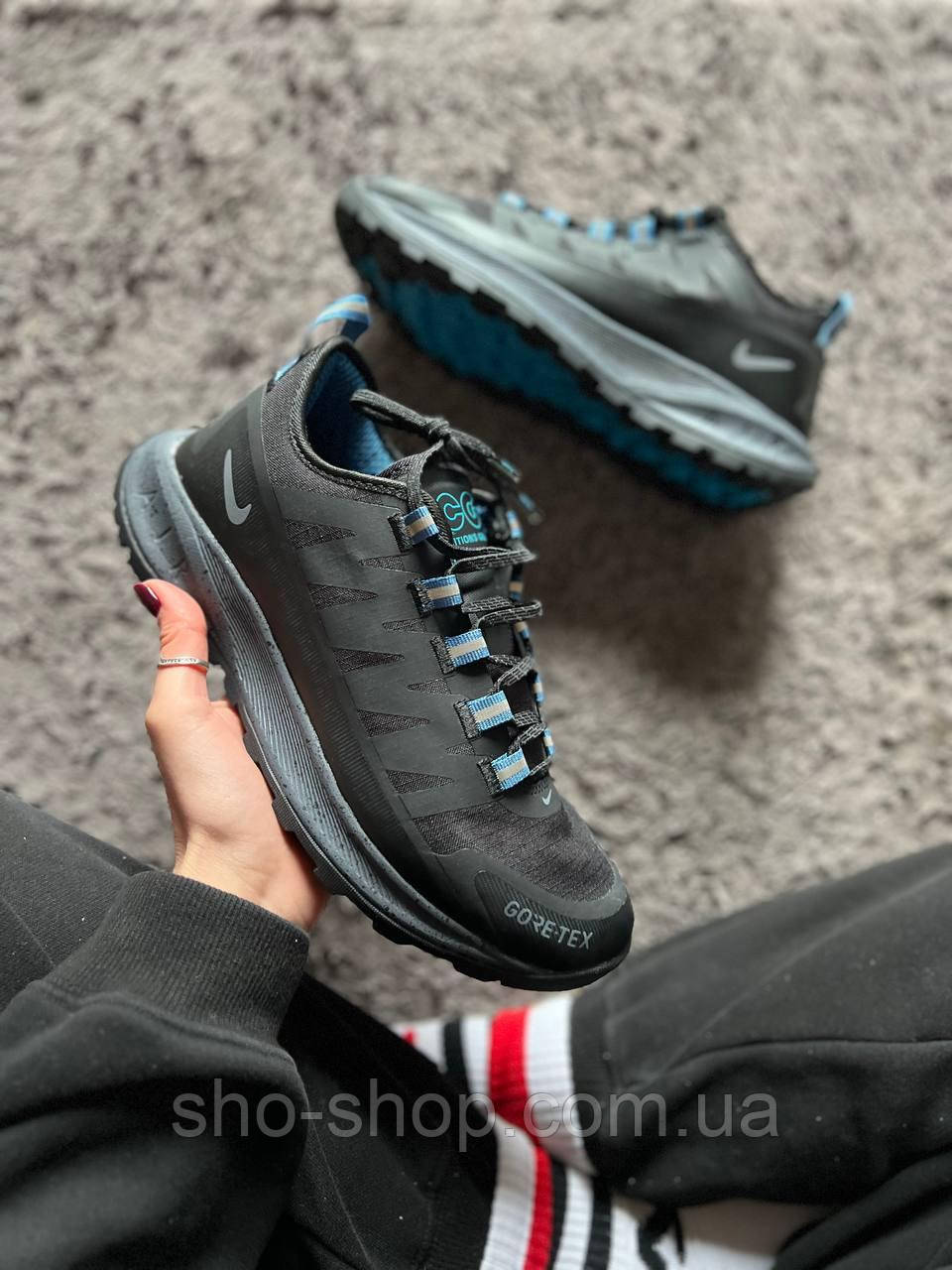 Кроссовки Nike CG AIR NASU GORE-TEX Black/blue