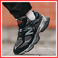 Кросівки чоловічі New Balance 9060 Black Grey / Нью Беланс 9060 чорні