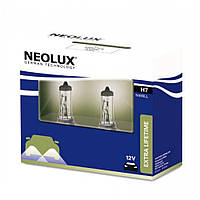 Галогенные лампы H7 55W 12V Extra Lifetime комплект NEOLUX ( ) N499LL-SCB-NEOLUX