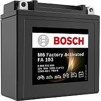 Мото аккумулятор FA 103 9Ач 100А "+" слева Bosch ( ) 0986FA1030-BOSCH