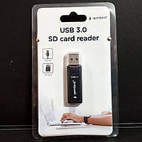 Картридер Gembird UHB-CR3-01 microSD/SD USB3.0 Новый!