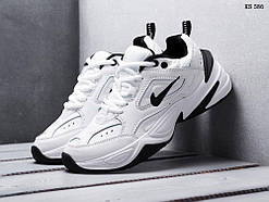 Чоловічі кросівки білі шкіра + текстиль 41 42 44 Nike М2K Tekno White Black