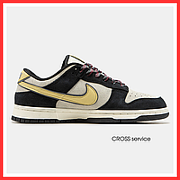 Кроссовки мужские и женские NIke SB Dunk Low LX Black Suede / кеды Найк СБ Данк черные