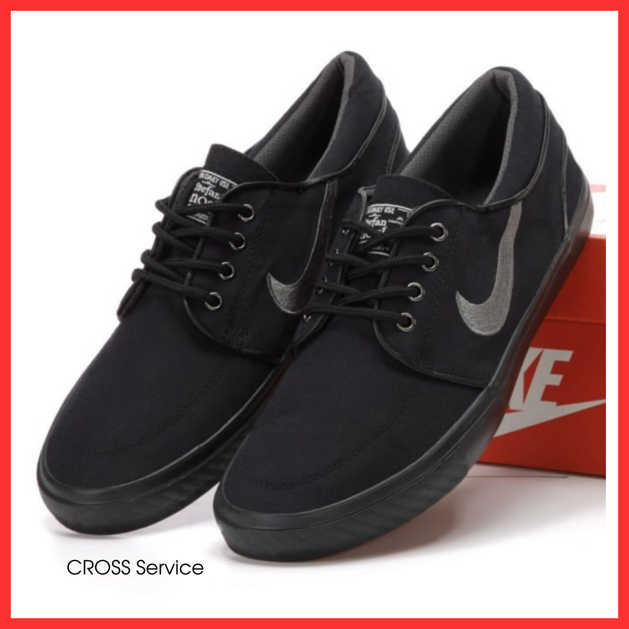 Кросівки чоловічі Nike Sb Zoom Stefan Janoski Black / Найк сб Зум чорні