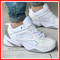 Кроссовки мужские и женские Nike M2K Tekno white / Найк м2к Текно белые