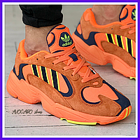 Кросівки чоловічі Adidas Yung 1 адідас янг оранжеві адідаси янги йонг йонги красовки кроси яскраві стильні