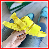 Босоніжки жіночі Puma Sandals yellow / сандалії Пума сандалс жовті