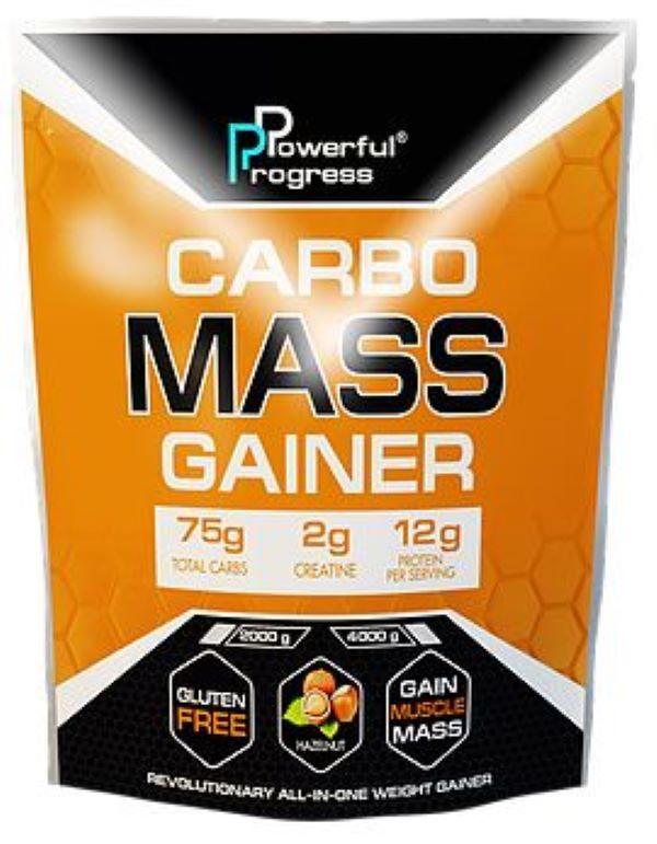 Гейнер Powerful Progress Carbo Mass Gainer 2000 g (Банан), фото 1
