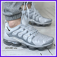 Кроссовки мужские Nike VaporMax plus gray / Найк Вапормакс плюс серые