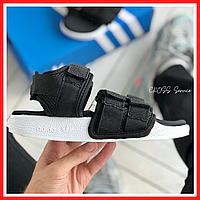 Босоножки женские Adidas Adilette Sandals black / сандалии Адидас Аделайт черные