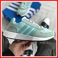 Кросівки жіночі Adidas Marathon Tech blue / Адідас марафон теч бірюзові сині