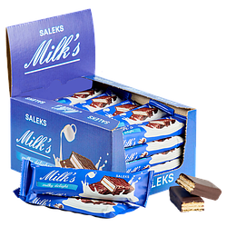 ВАФЛІ ГЛАЗУРОВАНІ «MILK’S»