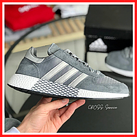 Кросівки чоловічі Adidas Marathon Tech gray / Адідас Марафон теч сірі