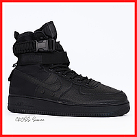 Кроссовки мужские Nike Special Field air Force 1 black / Найк Спешл Фиелд аир Форс 1 черные