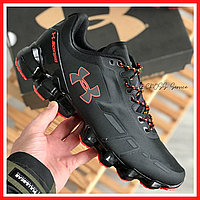 Кроссовки мужские Under Armour Scorpio black red / Андер Армор Скорпио черные красные