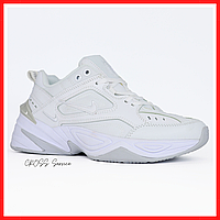 Кроссовки женские и мужские Nike M2K Tekno white / Найк м2к Текно белые