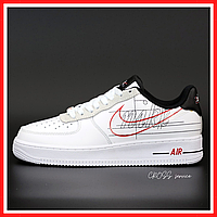 Кросівки жіночі Nike Air Force 1 white / кеди Найк аір Форс 1 білі низькі