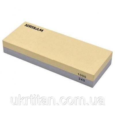 Оригинал! Точило Risam камень Large зерн.240/1000 (водный) (RW212-B) - Высшее качество!, фото 1