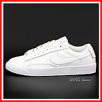 Кроссовки женские Nike Blazer low white / Найк Блейзер низкие белые