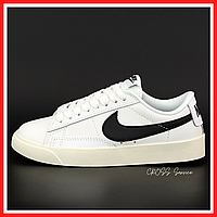 Кроссовки женские Nike Blazer low white / Найк Блейзер низкие белые