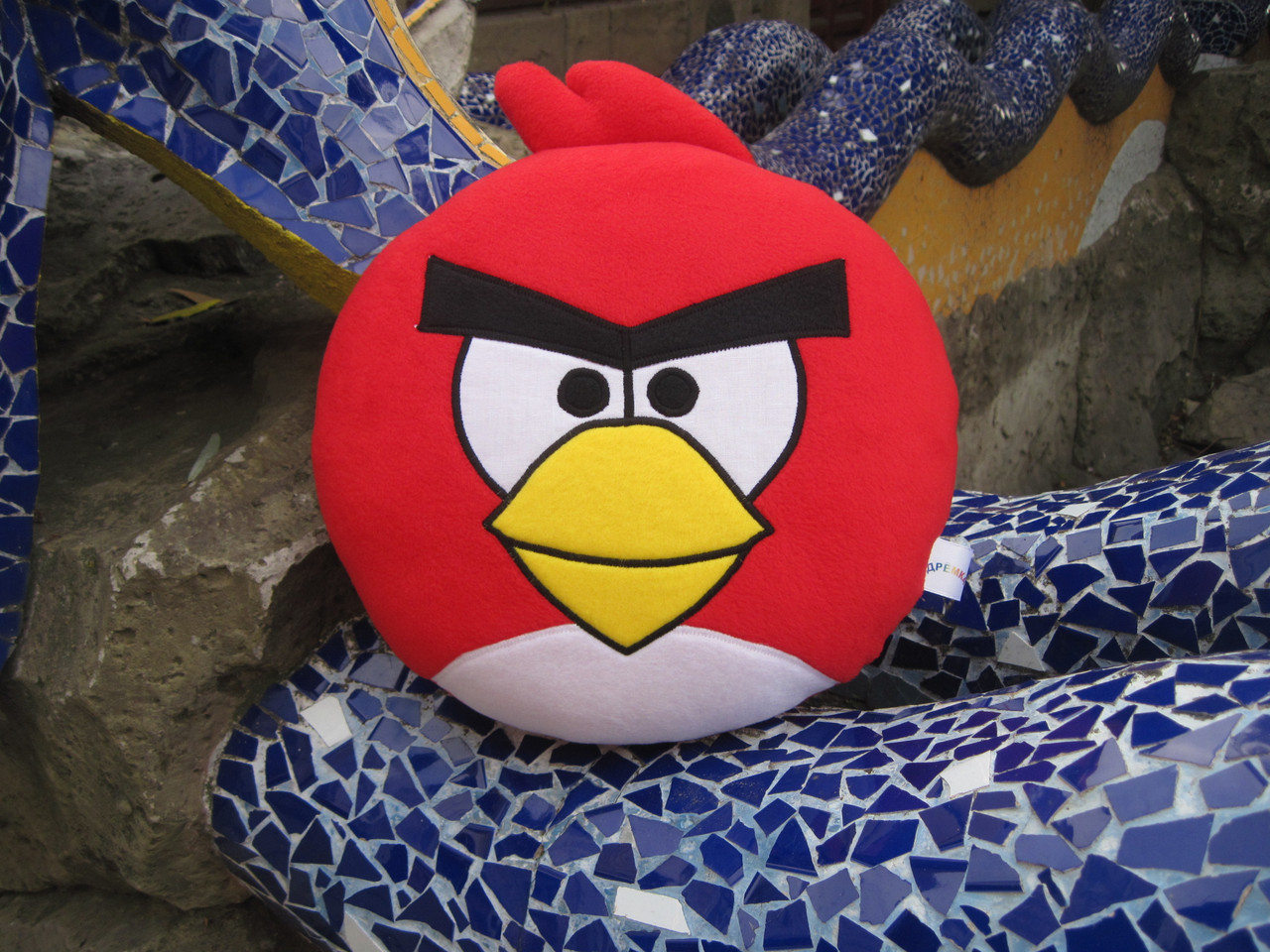 М'яка іграшка - подушка Енгрі Бердс Angry Birds ручна робота, фото 1