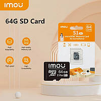 Карта памяти, Imou S1, 64 Gb, Micro SD, карта пам'яті, Dahua