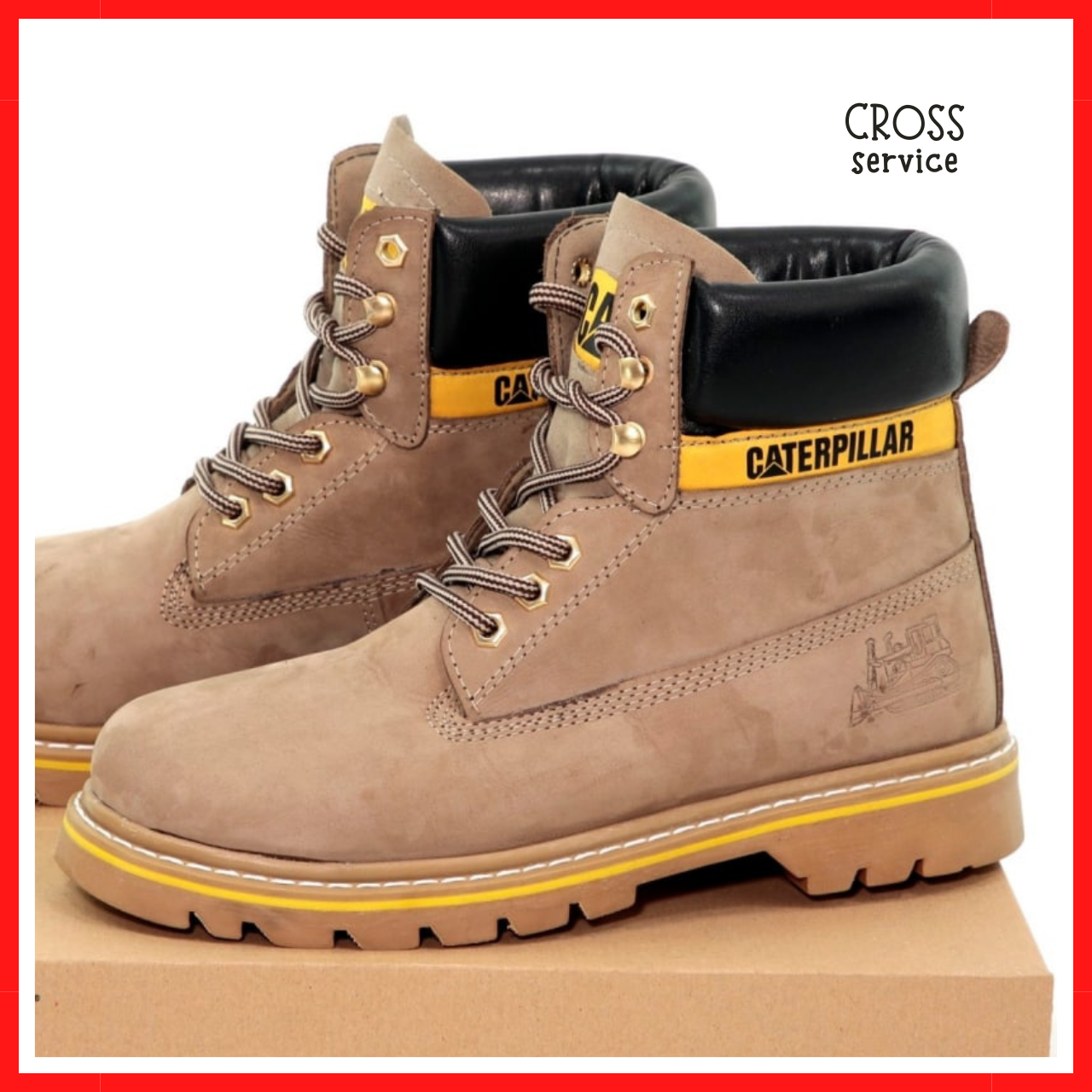 Черевики зимові чоловічі Timberland beige з хутром / ботінки Тімберленд бежеві на хутрі