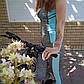 Жіночий костюмчик для фітнесу,бриджі та топік "Ласточка" Art: 468-115 L/XL(48-52)Серо-Бирюзовий, фото 6