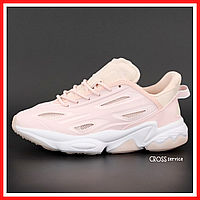Кроссовки женские Adidas Ozweego Celox pink / Адидас Озвиго Целокс розовые