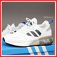Кроссовки мужские Adidas ZX 2K white / Адидас ЗХ 2к белые