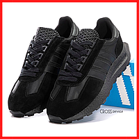 Кросівки чоловічі Adidas Retropy E5 black / Адідас Ретропи е5 чорні
