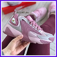 Кроссовки женские Nike Air Zoom pink / Найк аир Зум розовые