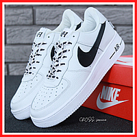 Кросівки жіночі Nike Air Force 1 white / кеди Найк аір Форс 1 білі низькі