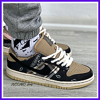 Кроссовки мужские и женские Nike SB Dunk Cactus Jack / кеды Найк СБ Данк Кактус Джек