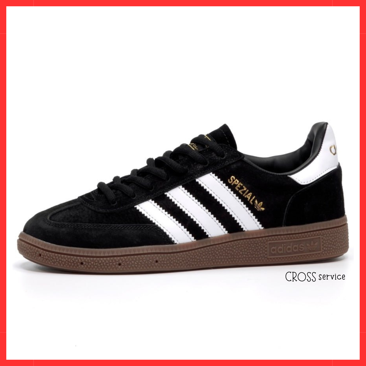Кроссовки мужские Adidas Spezial black / кеды Адидас Специал черные (ID ...