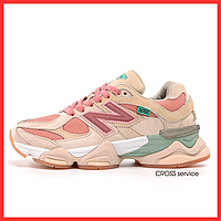 Кроссовки женские New Balance 9060 Penny Cookie Pink / Нью Баланс 9060 розовые