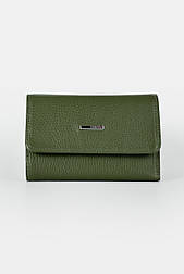 Жіночий шкіряний гаманець Karya 2006-084 зелений