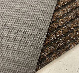 Ковролін на гумі Vebe Sheffield 80 коричневий - ширина 1 і 2 і 4 метри, фото 4