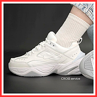 Кроссовки женские и мужские Nike M2K Tekno white / Найк м2к Текно белые