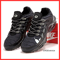 Кросівки жіночі і чоловічі Nike air max TN+ Terrascape black / Найк аір макс ТН+ чорні