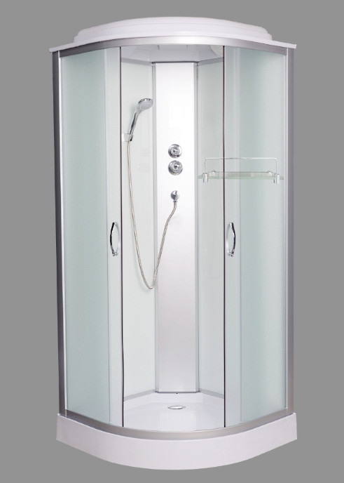 Гідромасажний бокс Aquastream GLS 80 White Low / Аквастрим Гідромасажна кабіна бокс