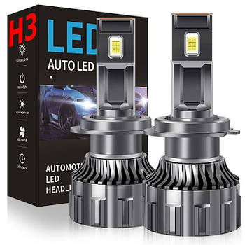 LED-лампи автомобільні R11 H3 60 W (11600 lm 6000K +400% IP68 DC9-24V)