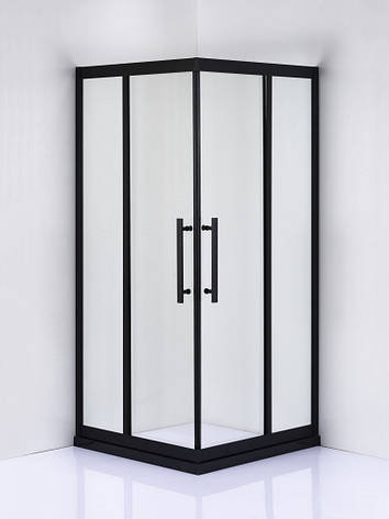 Душова кабіна AquaStream Premium S-Line ALL BLACKS 90S / Аквастрим Преміум З-Лайн, фото 1