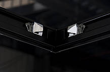 Душова кабіна AquaStream Premium S-Line ALL BLACKS 90S / Аквастрим Преміум З-Лайн, фото 2