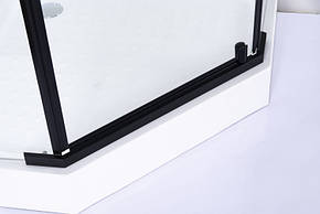 Душова кабіна AquaStream Premium S-Line ALL BLACKS Pentagon 90 / Аквастрим Преміум З-Лайн, фото 2