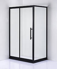 Душова кабіна AquaStream Premium S-Line ALL BLACKS 120S / Аквастрим Преміум З-Лайн, фото 4
