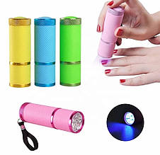 2в1 Лампа-ліхтарик для сушіння гель лаку 110, 12 вт